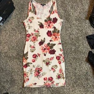 Tight floral dress